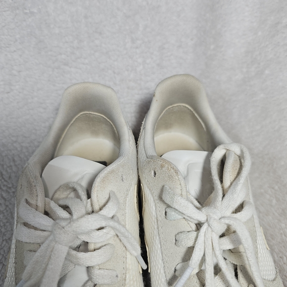 Veja V10 B-Mesh Women's Sneakers in White Natural Pierre Size 8 - Picture 9 of 12